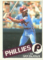 1985 Topps Baseball Cards      791     Ivan DeJesus